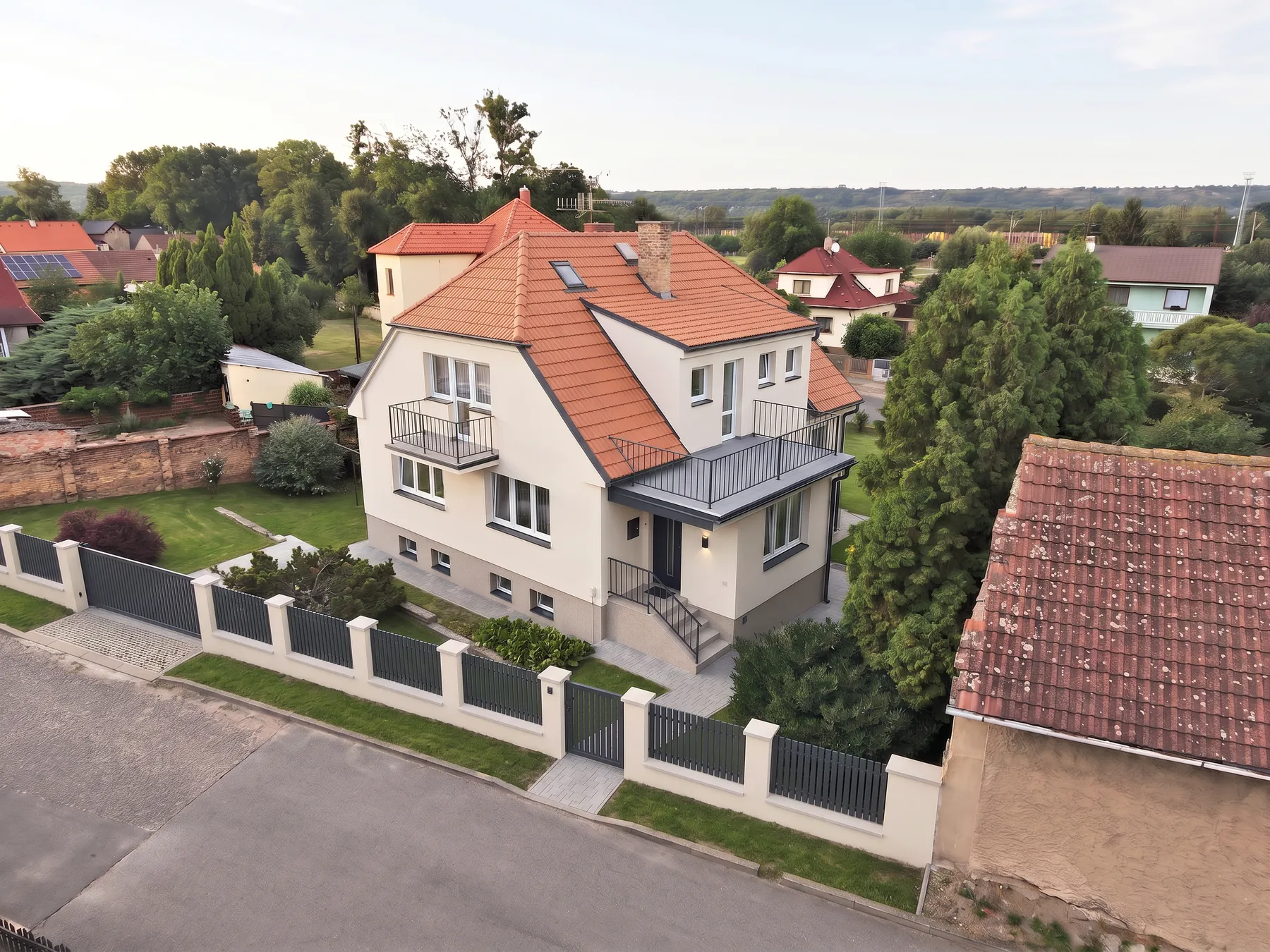 Nároží se vstupem – vizualizace